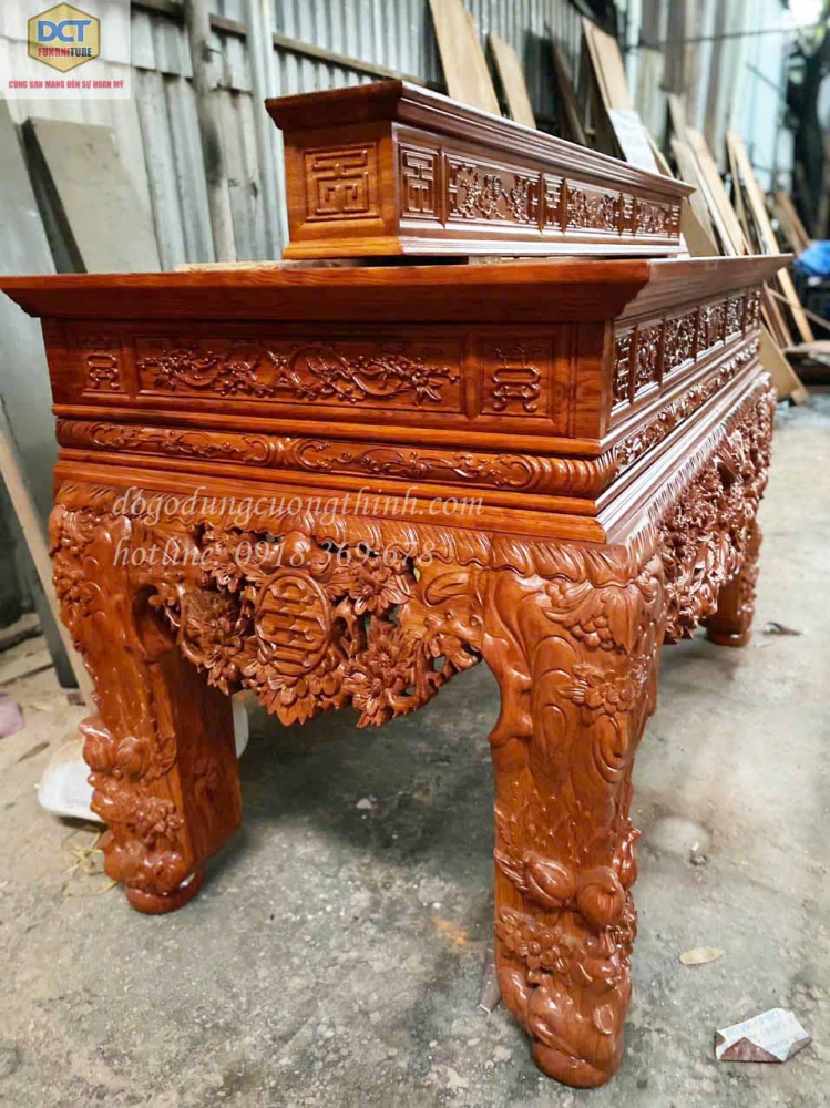 Mẫu bàn thờ tam cấp thiết kế BT51